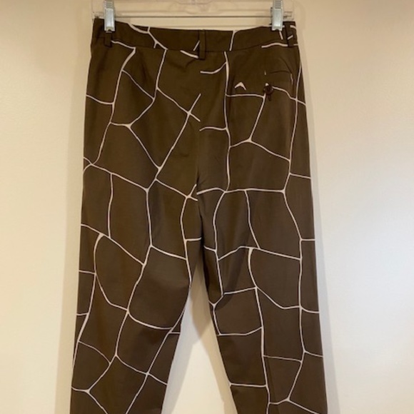 Miu Miu summer trousers giraffe print size 40 - Picture 3 of 7